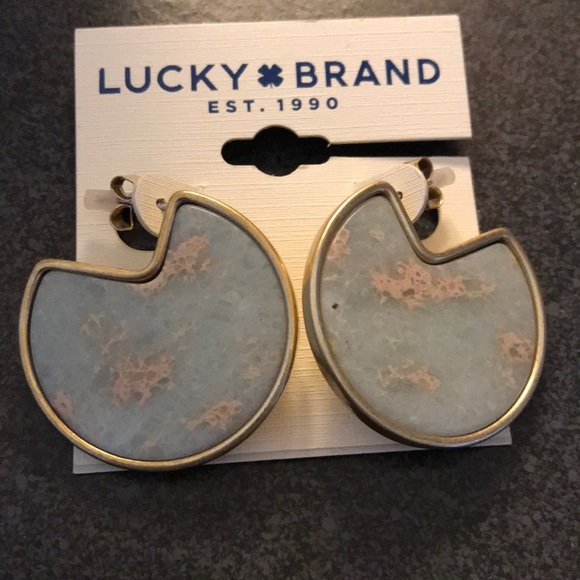 Lucky Brand Jewelry - LAST PAIR! NEW Jasper statement earrings